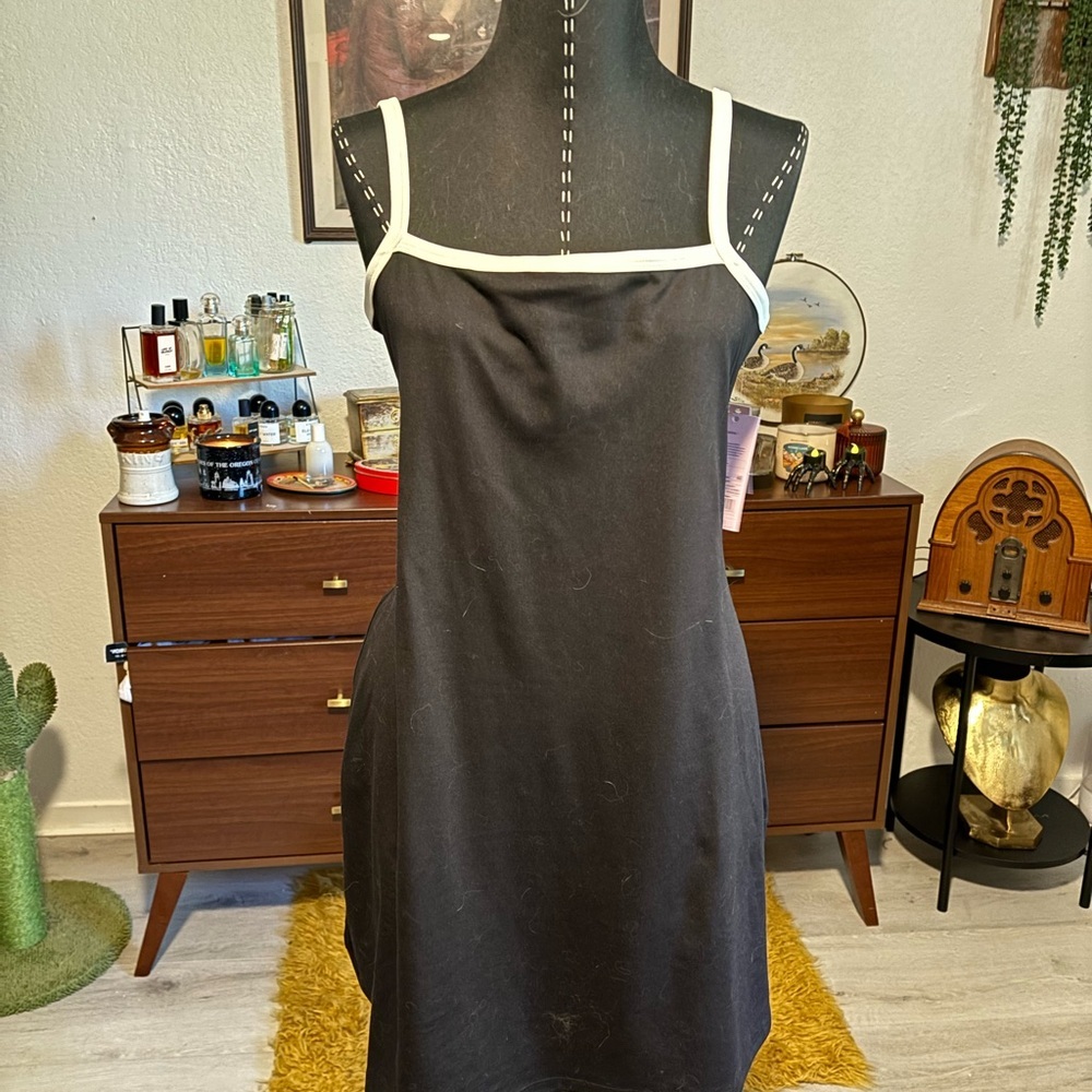 Target Black Althleisure Tennis dress